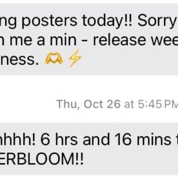 Signed Kimberly Perry Poster - Picture 4 of 4